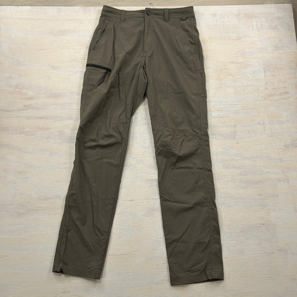 REI Co-op Pants Savanna Trails 30x32 Hiking Cargo Pockets Green Mens